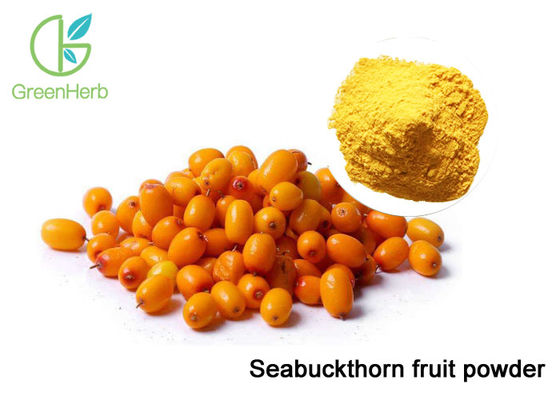 Promoting Wound Healing sea buckthorn Fruit Juice Powder Hippophae Rhamnoides Extract Powder